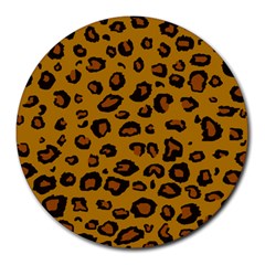 Classic Leopard Round Mousepads by TRENDYcouture