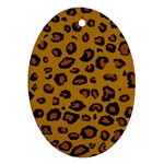 CLassic Leopard Ornament (Oval)