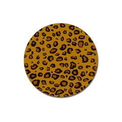 Classic Leopard Magnet 3  (round) by TRENDYcouture