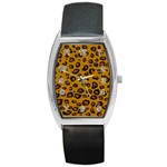CLassic Leopard Barrel Style Metal Watch