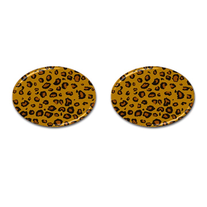 CLassic Leopard Cufflinks (Oval)