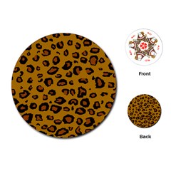 Classic Leopard Playing Cards (round)  by TRENDYcouture