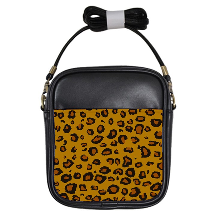 CLassic Leopard Girls Sling Bags