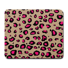 Pink Leopard 2 Large Mousepads by TRENDYcouture