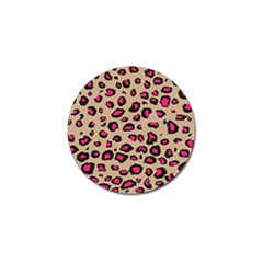 Pink Leopard 2 Golf Ball Marker by TRENDYcouture