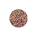 Pink Leopard 2 Golf Ball Marker