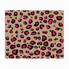 Pink Leopard 2 Small Glasses Cloth (2-side)