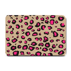 Pink Leopard 2 Small Doormat  by TRENDYcouture