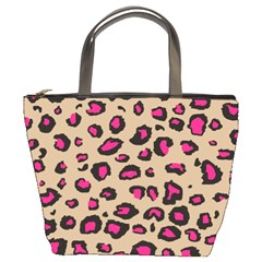 Pink Leopard 2 Bucket Bags by TRENDYcouture