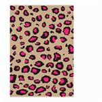 Pink Leopard 2 Small Garden Flag (Two Sides)