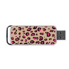 Pink Leopard 2 Portable Usb Flash (two Sides) by TRENDYcouture