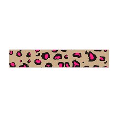 Pink Leopard 2 Flano Scarf (mini) by TRENDYcouture