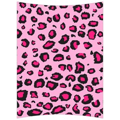 Pink Leopard Back Support Cushion by DreamCanvas