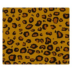 Leopard Double Sided Flano Blanket (small)  by DreamCanvas