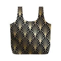 Art Deco Full Print Recycle Bags (m)  by NouveauDesign