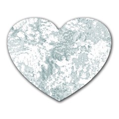 Countryblueandwhite Heart Mousepads by digitaldivadesigns