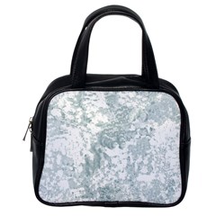 Countryblueandwhite Classic Handbags (one Side)