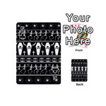 Halloween pattern Playing Cards 54 (Mini)  Front - Club5
