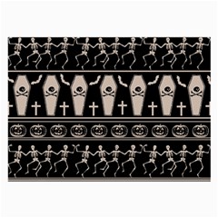 Halloween Pattern Large Glasses Cloth (2-side) by ValentinaDesign