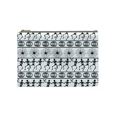 Halloween Pattern Cosmetic Bag (medium)  by ValentinaDesign