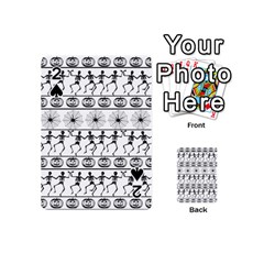 Halloween Pattern Playing Cards 54 (mini)  by ValentinaDesign