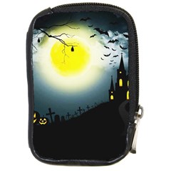 Halloween Landscape Compact Camera Cases by ValentinaDesign