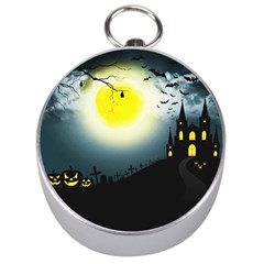 Halloween landscape Silver Compasses