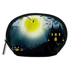 Halloween landscape Accessory Pouches (Medium) 