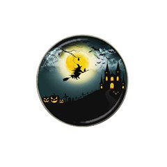 Halloween Landscape Hat Clip Ball Marker (4 Pack) by ValentinaDesign