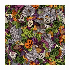 Halloween Pattern Medium Glasses Cloth (2-side) by ValentinaDesign