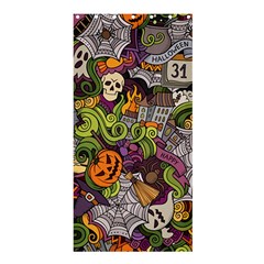 Halloween Pattern Shower Curtain 36  X 72  (stall)  by ValentinaDesign