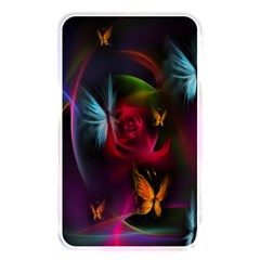 Beautiful Butterflies Rainbow Space Memory Card Reader by Mariart
