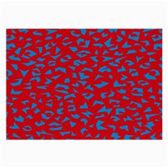 Blue Red Space Galaxy Large Glasses Cloth (2-side)