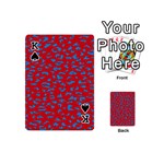 Blue Red Space Galaxy Playing Cards 54 (Mini)  Front - SpadeK