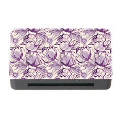 Vegetable Cabbage Purple Flower Memory Card Reader With Cf by Mariart