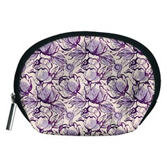 Vegetable Cabbage Purple Flower Accessory Pouches (medium) 