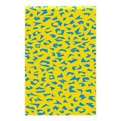 Blue Yellow Space Galaxy Shower Curtain 48  X 72  (small) 