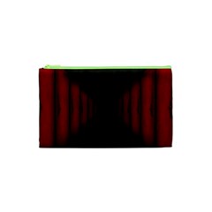 Black Red Door Cosmetic Bag (xs) by Mariart