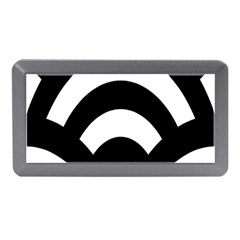 Circle White Black Memory Card Reader (mini)