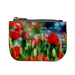 Colorful Flowers Mini Coin Purses by Mariart