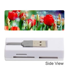Colorful Flowers Memory Card Reader (stick) 