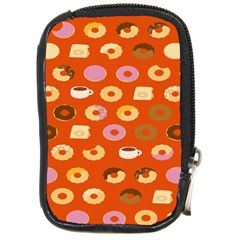 Coffee Donut Cakes Compact Camera Cases by Mariart