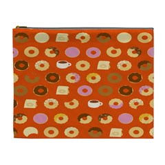 Coffee Donut Cakes Cosmetic Bag (xl)