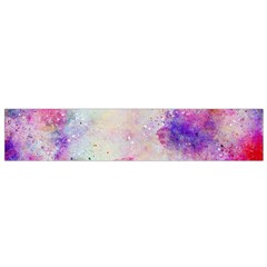 Watercolor Galaxy Purple Pattern Flano Scarf (small) by paulaoliveiradesign