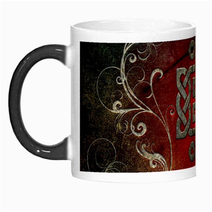 The Celtic Knot With Floral Elements Morph Mugs