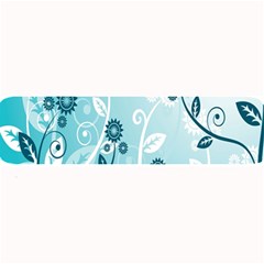 Flower Blue River Star Sunflower Large Bar Mats