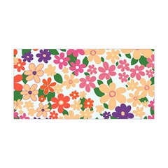 Flower Floral Rainbow Rose Yoga Headband by Mariart