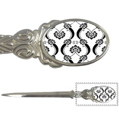 Flower Floral Black Sexy Star Black Letter Openers