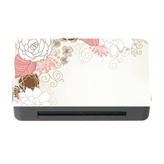 Flower Floral Rose Sunflower Star Sexy Pink Memory Card Reader With Cf by Mariart