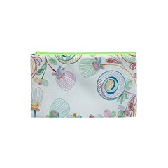 Flower Rainbow Circle Polka Leaf Sexy Cosmetic Bag (xs)